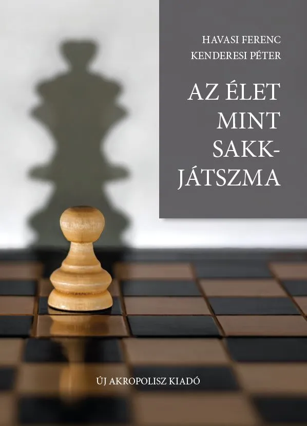 Az élet mint sakkjátszma – könyvborító